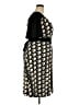 Lane Bryant Print Black Cocktail Dress Size 26 - 28 Plus - photo 4