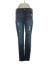 Express Jeans Hearts Blue Jeans Size 4 - photo 1