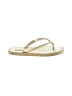 J.Crew Ivory Flip Flops Size 10 - photo 1