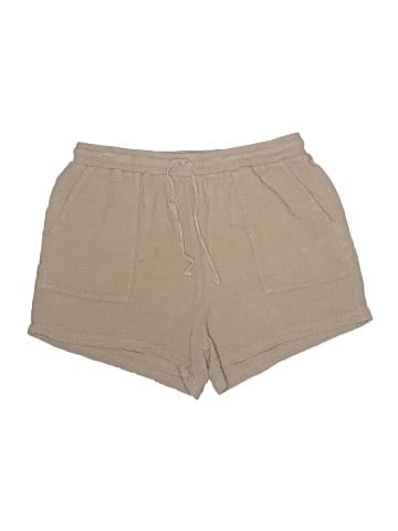 Bobi Khaki Shorts (view 1)