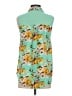 Pearl 100% Polyester Floral Teal Sleeveless Blouse Size S - photo 2