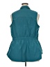 Athleta 100% Polyester Teal Sleeveless Blouse Size 2X - photo 2