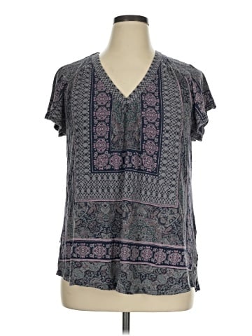 Lucky Brand Short Sleeve Henley (view 1)