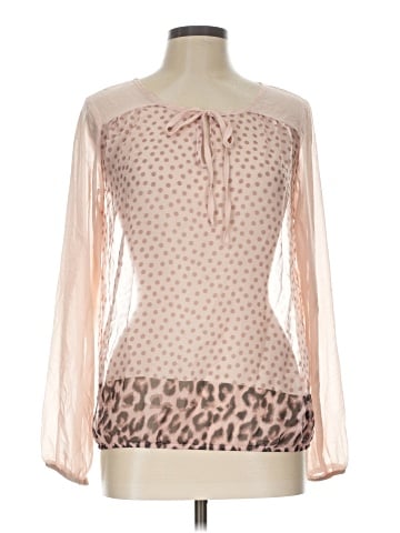 Charlotte Russe Long Sleeve Blouse (view 1)
