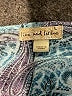 One World 100% Polyester Blue Purple 3/4 Sleeve Top Size L - photo 7