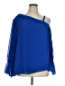 Torrid 100% Polyester Blue 3/4 Sleeve Blouse Size 1X Plus (1) - photo 1