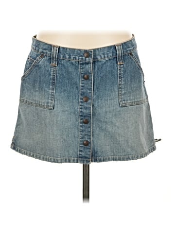 Abercrombie & Fitch Denim Skirt (view 1)