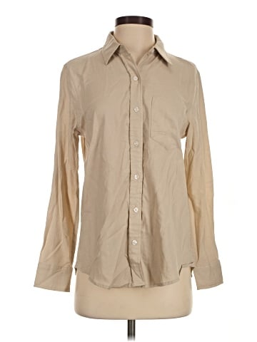 Gap Long Sleeve Button-Down Shirt (view 1)