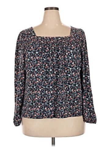 Lucky Brand Long Sleeve Blouse (view 1)