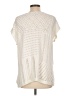 Chaps Ivory Short Sleeve Top Size L - photo 2