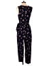 Kaileigh Floral Black Jumpsuit Size S - photo 2