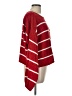 Double Zero 100% Polyester Stripes Red Pullover Sweater Size L - photo 4