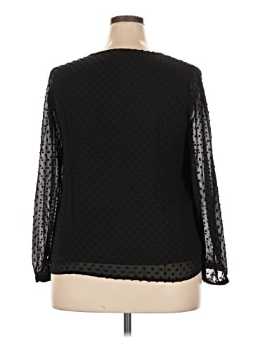 J.Crew Factory Store Long Sleeve Blouse (view 2)