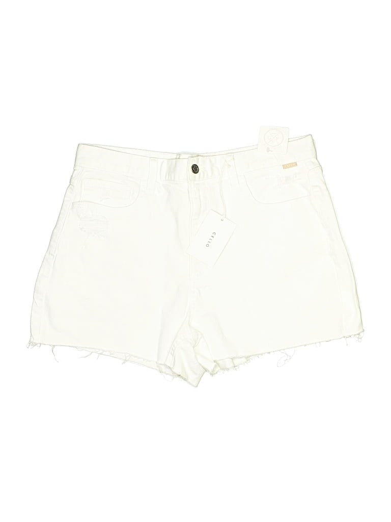 Cello Jeans Shorts In Ivory