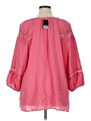 Torrid 3/4 Sleeve Blouse (view 2)