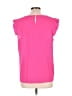Staccato 100% Polyester Pink Short Sleeve Top Size L - photo 2