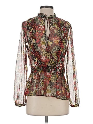 Zara Basic Long Sleeve Blouse (view 1)