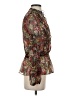 Zara Basic Brown Long Sleeve Blouse Size S - photo 4