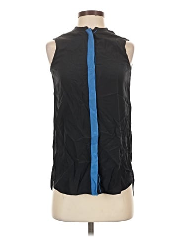 Vince. Sleeveless Silk Top (view 1)