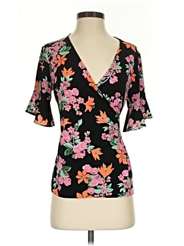 Ann Taylor Short Sleeve Blouse (view 1)