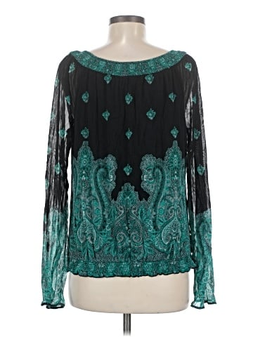 INC International Concepts Long Sleeve Blouse (view 2)