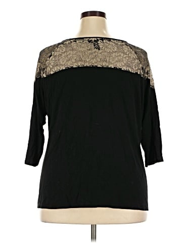 INC International Concepts 3/4 Sleeve Top (view 2)