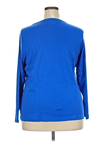 Lands' End 3/4 Sleeve T-Shirt (view 2)