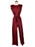 Max Studio Solid Burgundy Brown Jumpsuit Size S - photo 1