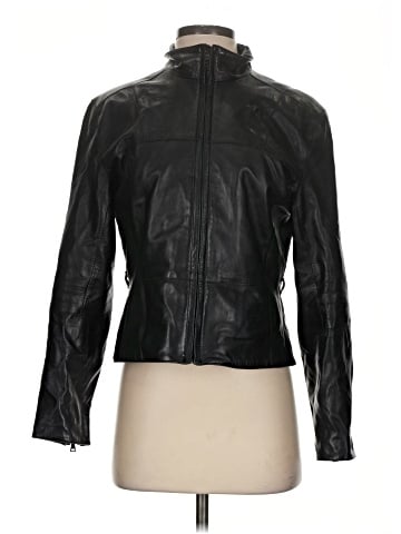 Andrew Marc Faux Leather Jacket (view 1)
