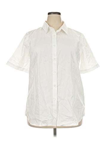 Lands' End Short Sleeve Blouse (view 1)
