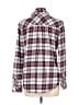 Rails Plaid Burgundy Long Sleeve Button-Down Shirt Size L - photo 2