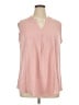 Assorted Brands Pink Sleeveless T-Shirt Size XL - photo 1