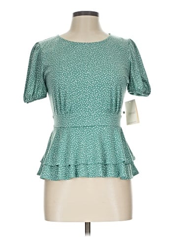 Meraki Short Sleeve Blouse (view 1)
