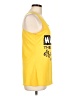 Unbranded 100% Polyester Yellow Tank Top Size L - photo 4