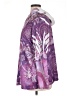 Fashion Bug 100% Polyester Paisley Purple Kimono Size 1X - photo 5