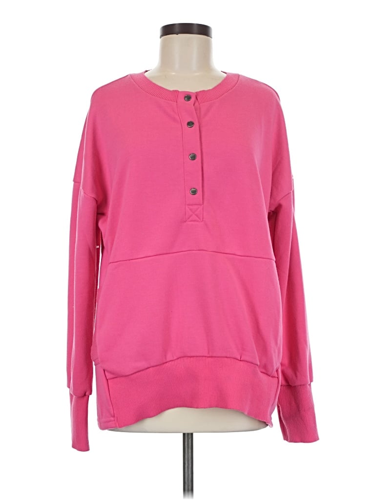 Pre-owned Bibi Sweatshirt In Pink
