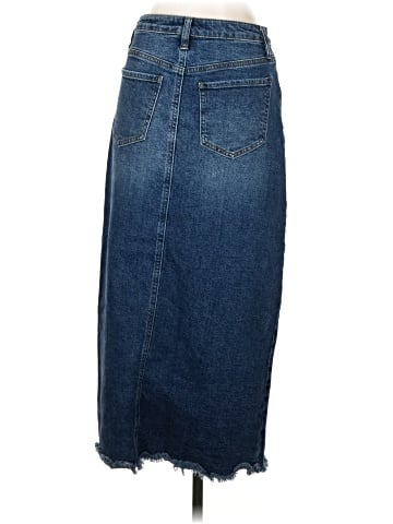 Celebrity Pink Denim Skirt (view 2)