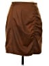 Free People Solid Brown Casual Skirt Size S - photo 1