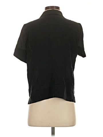 Everlane Short Sleeve Silk Top (view 2)