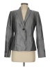 Calvin Klein Metallic Gray Blazer Size 6 - photo 1