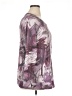 Christopher & Banks Print Purple Pullover Sweater Size XL - photo 4