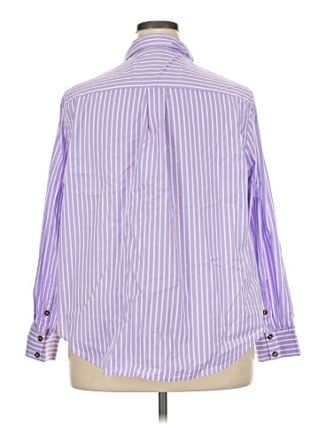 Universal Standard 3/4 Sleeve Button-Down Shirt (view 2)