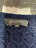 St. John 100% Wool Color Block Blue Wool Pullover Sweater Size P (petite) - photo 7