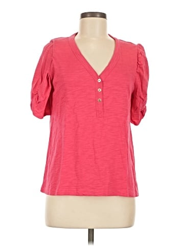 Chico's Short Sleeve Henley (view 1)