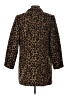 Talbots Animal Print Brown Wool Coat Size 12 Petite - photo 2