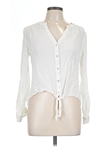 Candie's Long Sleeve Blouse (view 1)