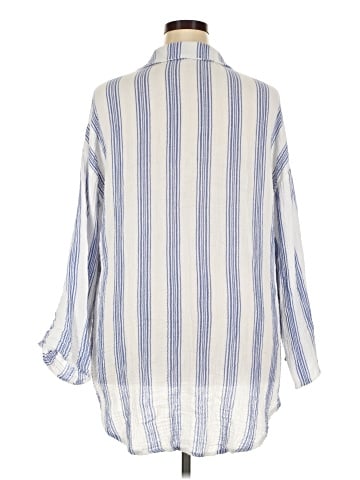 Coastal Comfort Long Sleeve Button-Down Shirt (view 2)