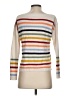 Ann Taylor LOFT Stripes Ivory Pullover Sweater Size XXS (petite) - photo 2