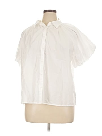 Ann Taylor LOFT Short Sleeve Blouse (view 1)