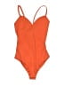 Blue Blush Orange Bodysuit Size S - photo 1
